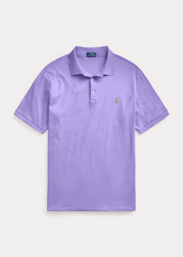 Men's Polo Ralph Lauren Classic Fit Soft Cotton Polos | 693217QDX